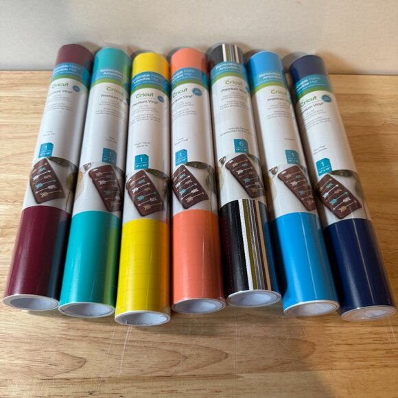 Lot of 45 Rolls of Cricut Removable Vinyl for Cricut, Silhouette - Picture 5 of 5
